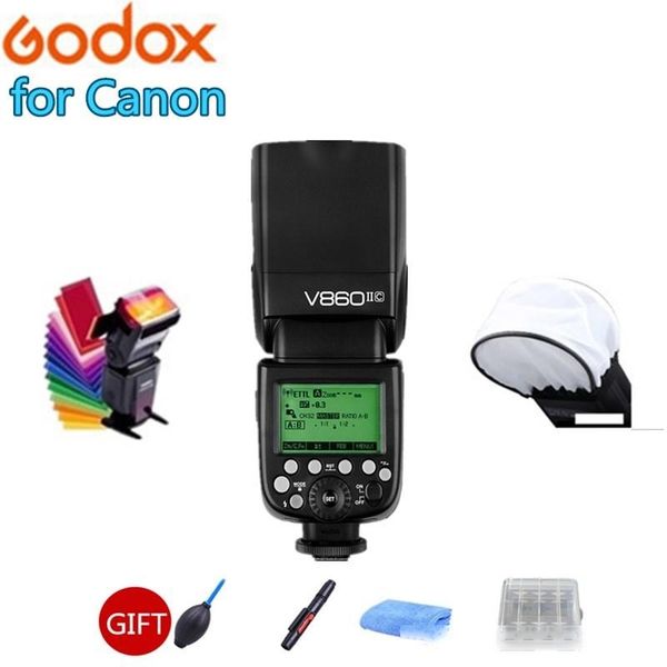 3x godox v860ii-c v860iic speedlite flash 2.4g gn60 hssl flash light x1t-c trigger transmitter for dsrl camera
3x godox v860ii-c v860iic speedlite flash 2.4g gn60 hssl flash light x1t-c trigger transmitter for dsrl camera