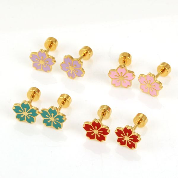 stud oufei flower earrings for women stainless steel set simple 2021 fashion jewelry accessories, Golden;silver
stud oufei flower earrings for women stainless steel set simple 2021 fashion jewelry accessories, Golden;silver