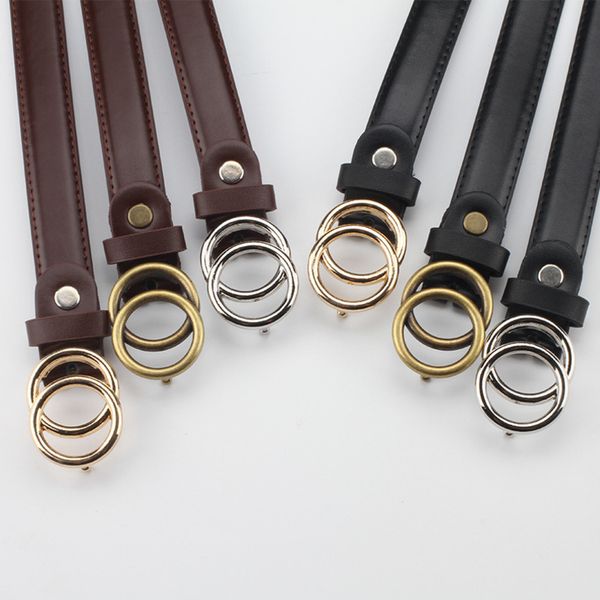 new pattern casual eyelets pu leather belt for women female gold round pin buckle wide jean waist belt double loop smooth buckle, Black;brown
new pattern casual eyelets pu leather belt for women female gold round pin buckle wide jean waist belt double loop smooth buckle, Black;brown