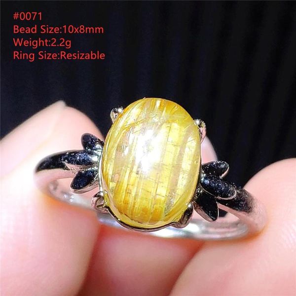 genuine natural gold rutilated quartz ring resizable oval shape 925 sterling silver for woman man jewelry, Golden;silver
genuine natural gold rutilated quartz ring resizable oval shape 925 sterling silver for woman man jewelry, Golden;silver
