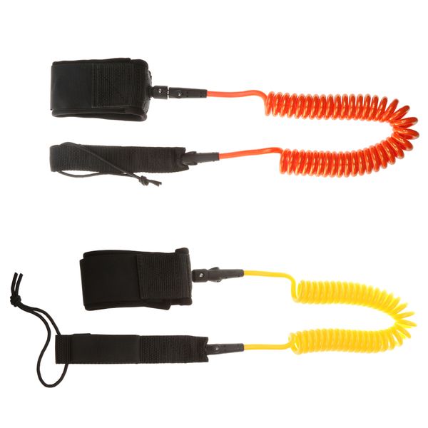 2pcs 10ft surfing cord string surfboard ankle leash safe rope yellow&orange, use this leash with paddle board, works well
2pcs 10ft surfing cord string surfboard ankle leash safe rope yellow&orange, use this leash with paddle board, works well