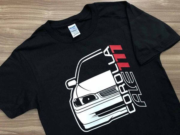 2019 fashion summer t shirt classic japanese car fans corolla ae111 t-shirt