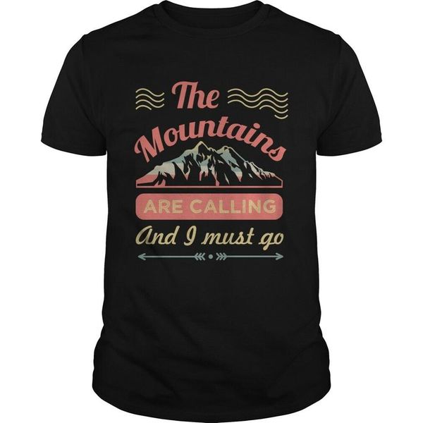 the mountains are calling hiking camper t shirt for men o-neck male new fashion for men short sleeve homme suit
the mountains are calling hiking camper t shirt for men o-neck male new fashion for men short sleeve homme suit