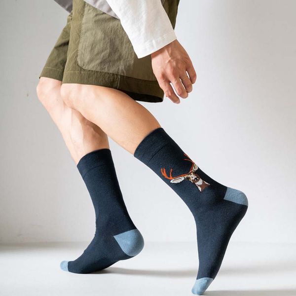 men's socks warm personality happy business gentleman jacquard animal sokken cool funny men skarpetki euramerican fashion, Black
men's socks warm personality happy business gentleman jacquard animal sokken cool funny men skarpetki euramerican fashion, Black