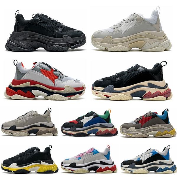 triple s casual shoes paris 17fw low old dad sneaker combination soles boots mens womens fashion high des chaussures size 36-45, Black
triple s casual shoes paris 17fw low old dad sneaker combination soles boots mens womens fashion high des chaussures size 36-45, Black