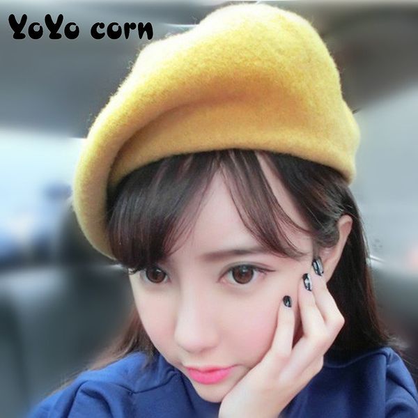 2020women girl beret french artist warm wool winter beanie hat cap vintage plain beret hats solid color elegant lady winter caps, Blue;gray
2020women girl beret french artist warm wool winter beanie hat cap vintage plain beret hats solid color elegant lady winter caps, Blue;gray