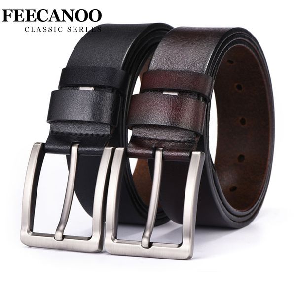 belts feecanoo cowhide genuine leather for men brand strap male pin buckle vintage jeans belt 100-125 cm long waist 30-39, Black;brown
belts feecanoo cowhide genuine leather for men brand strap male pin buckle vintage jeans belt 100-125 cm long waist 30-39, Black;brown