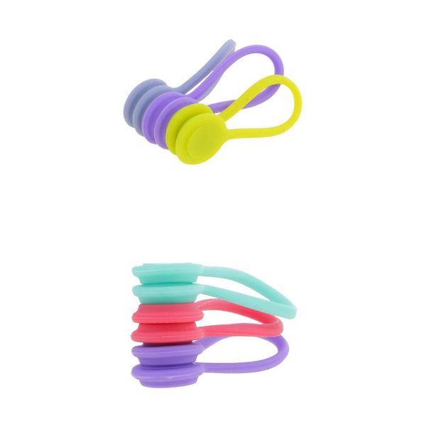6piece magnetic cord winder wrap for headphones/ date usb cable, cute candy color soft silicone earphone cable cord organizer
6piece magnetic cord winder wrap for headphones/ date usb cable, cute candy color soft silicone earphone cable cord organizer