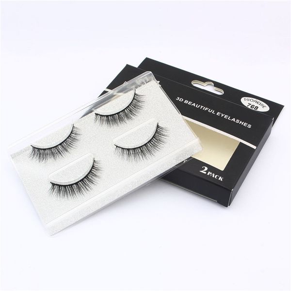 false eyelashes 2pairs eye lashes natural long beauty dense a pair handmade thick fake extension 3d makeup black
false eyelashes 2pairs eye lashes natural long beauty dense a pair handmade thick fake extension 3d makeup black