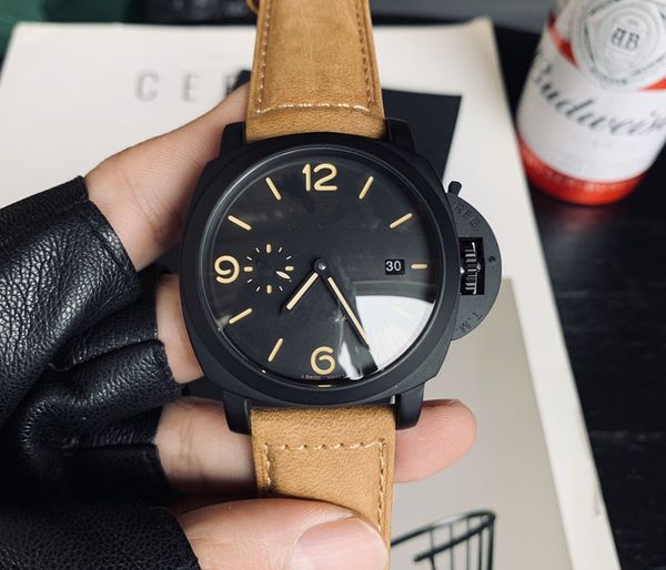 44mm*15mm leather watches 316l stainless steel for man automatic waterproof colors wristwatches 2020 new design 11, Slivery;brown
44mm*15mm leather watches 316l stainless steel for man automatic waterproof colors wristwatches 2020 new design 11, Slivery;brown
