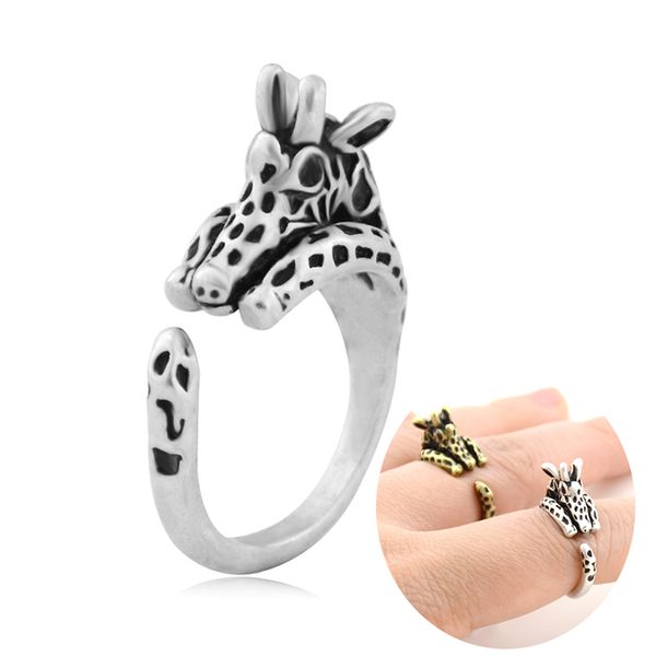 vintage boho giraffe anel lover rings for women punk animal anillos bague femme couple ring men jewelry friends gifts, Golden;silver
vintage boho giraffe anel lover rings for women punk animal anillos bague femme couple ring men jewelry friends gifts, Golden;silver