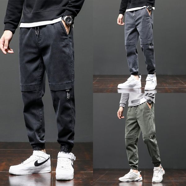 2020 autumn winter jeans men's fashion casual jeansjeans and jeansfashion brand loose binding feet harlan long pants elastic waist casu, Blue
2020 autumn winter jeans men's fashion casual jeansjeans and jeansfashion brand loose binding feet harlan long pants elastic waist casu, Blue