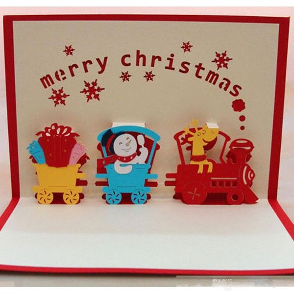 wholesale new handmade merry christmas creative kirigami & origami 3d pop up christmas train greeting card gift postcards
wholesale new handmade merry christmas creative kirigami & origami 3d pop up christmas train greeting card gift postcards