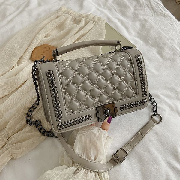 europe and america sandy beach chain new rhombic lattice single shoulder bag womens high-end small square crossbody bags
europe and america sandy beach chain new rhombic lattice single shoulder bag womens high-end small square crossbody bags