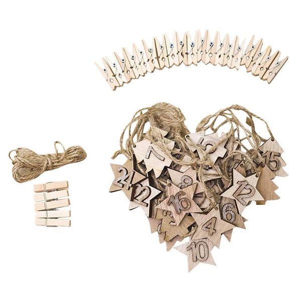 1pack christmas diy calendar pendant christmas wooden decor 1-24 calendar hanging greeting cards decorations
1pack christmas diy calendar pendant christmas wooden decor 1-24 calendar hanging greeting cards decorations