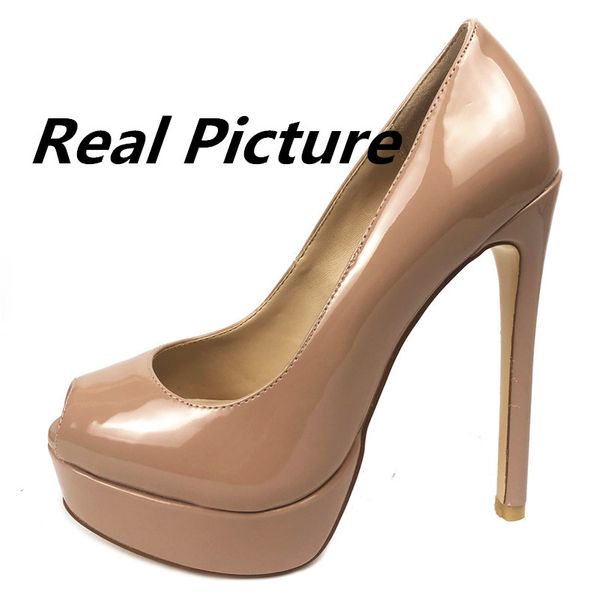 womens peep toe platform stiletto slip on super high heel pumps party dress wedding shoes 14cm, Black
womens peep toe platform stiletto slip on super high heel pumps party dress wedding shoes 14cm, Black