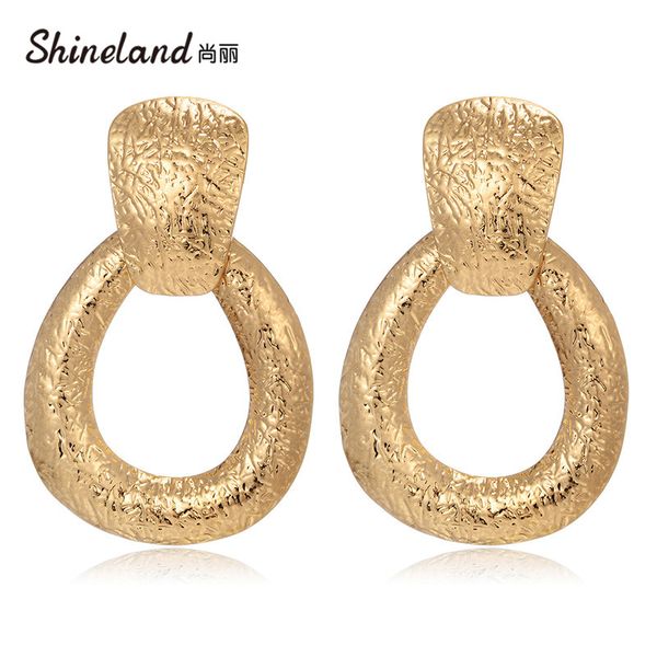 shineland punk big geometric hollow drop dangle earring for women girls round statement reto jewelry boucle d'oreille femme, Silver
shineland punk big geometric hollow drop dangle earring for women girls round statement reto jewelry boucle d'oreille femme, Silver