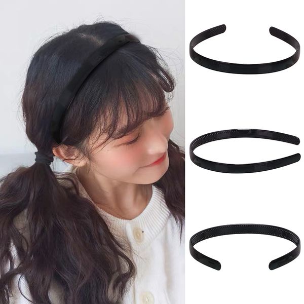painted black plastic hair hoop women girl hair band daily accessories fs99, Golden;silver
painted black plastic hair hoop women girl hair band daily accessories fs99, Golden;silver