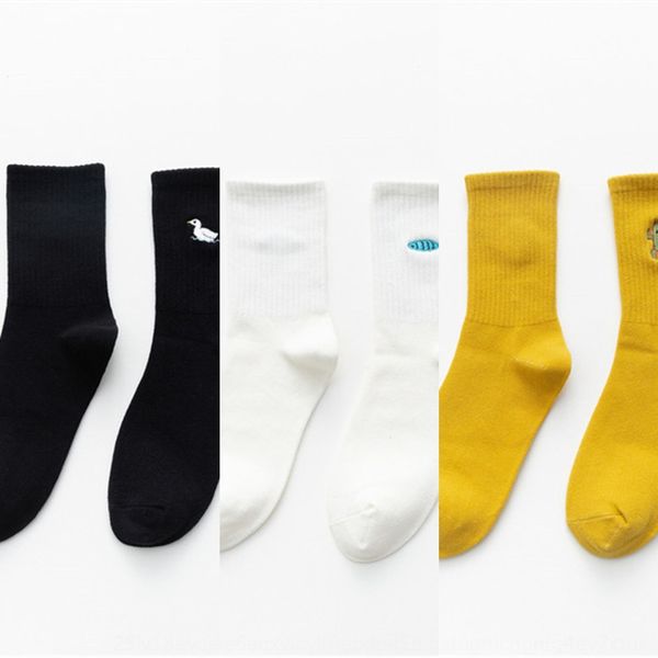 2020 autumn and winter new mid-length women's socks high luokou cartoon embroidery embroideryanimal embroidery cotton women's pile, Black
2020 autumn and winter new mid-length women's socks high luokou cartoon embroidery embroideryanimal embroidery cotton women's pile, Black