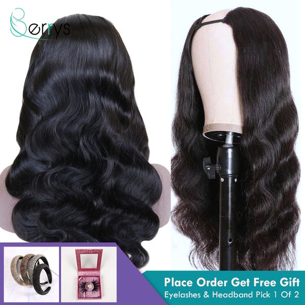berryhair 10a body wave u part wigs human virgin hair wigs 8-30 inches 150% density wig adjustable strap glueless ing, Black;brown
berryhair 10a body wave u part wigs human virgin hair wigs 8-30 inches 150% density wig adjustable strap glueless ing, Black;brown