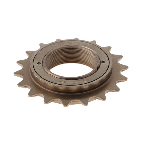 steel bike road bicycle heel 34mm 18t tooth single speed fixie flywheel 
steel bike road bicycle heel 34mm 18t tooth single speed fixie flywheel