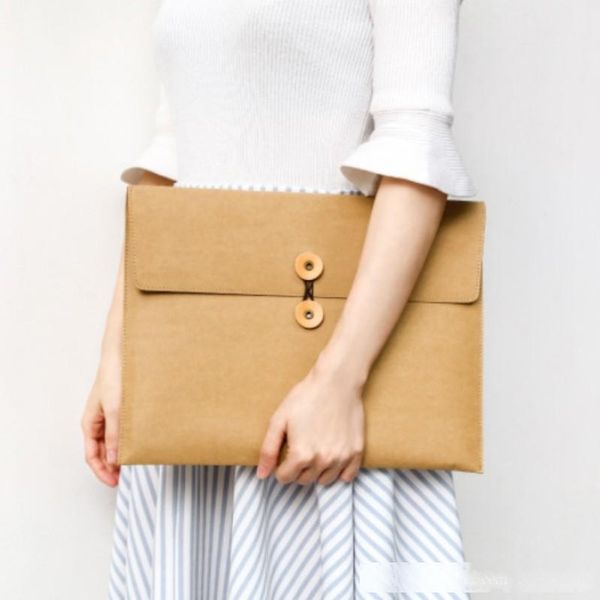 washable kraft paper file pocket lapbag notebook sleeve bag case computer inner bag washed craft paper envelope
washable kraft paper file pocket lapbag notebook sleeve bag case computer inner bag washed craft paper envelope