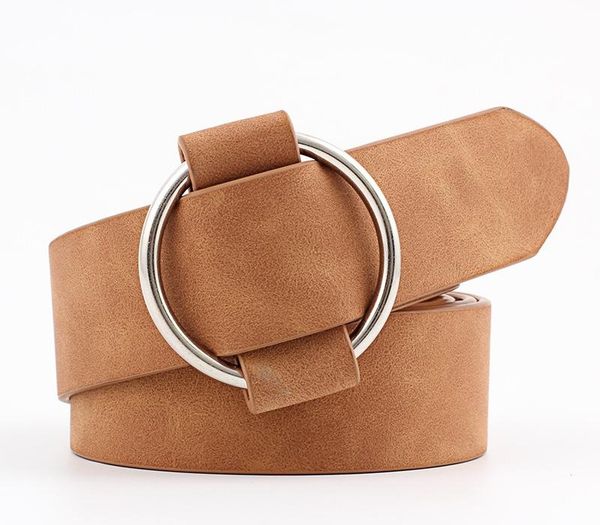 no needle round buckle casual ladies belt youth fashion wide belt wholesale women, Black;brown
no needle round buckle casual ladies belt youth fashion wide belt wholesale women, Black;brown