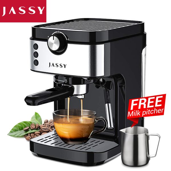 jassy espresso coffee machine built-in milk frother 15bar pressure system coffee maker household coffee machine for home
jassy espresso coffee machine built-in milk frother 15bar pressure system coffee maker household coffee machine for home