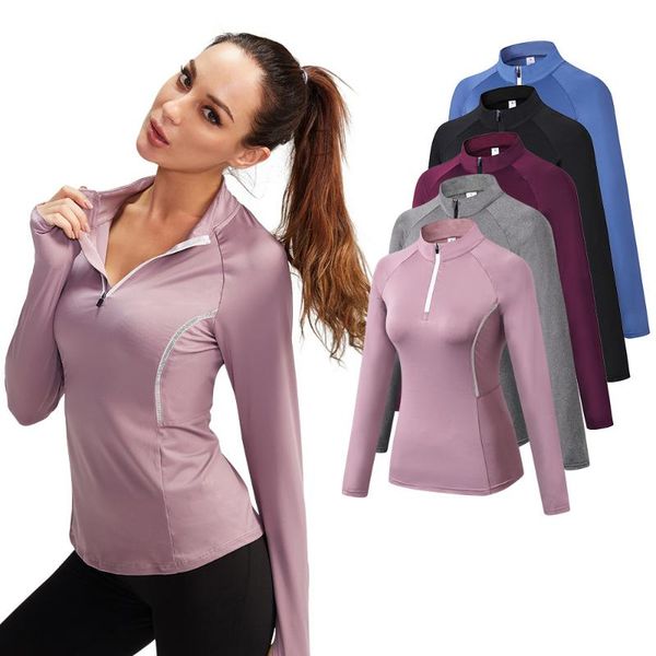 2020 с длинным рукавом йога рубашки top женщины осень фитнес coat спорт top solid quick dry running футболка gym workout одежды, White;red
2020 с длинным рукавом йога рубашки top женщины осень фитнес coat спорт top solid quick dry running футболка gym workout одежды, White;red