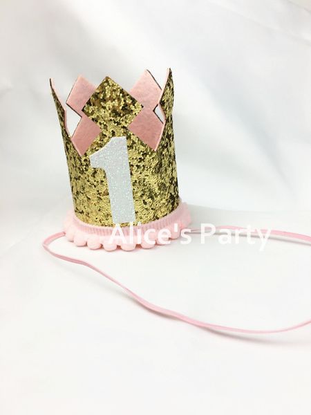 party hats handmade pink glitter gold girl birthday crown hats,shining decorations,kids first favors po props
party hats handmade pink glitter gold girl birthday crown hats,shining decorations,kids first favors po props