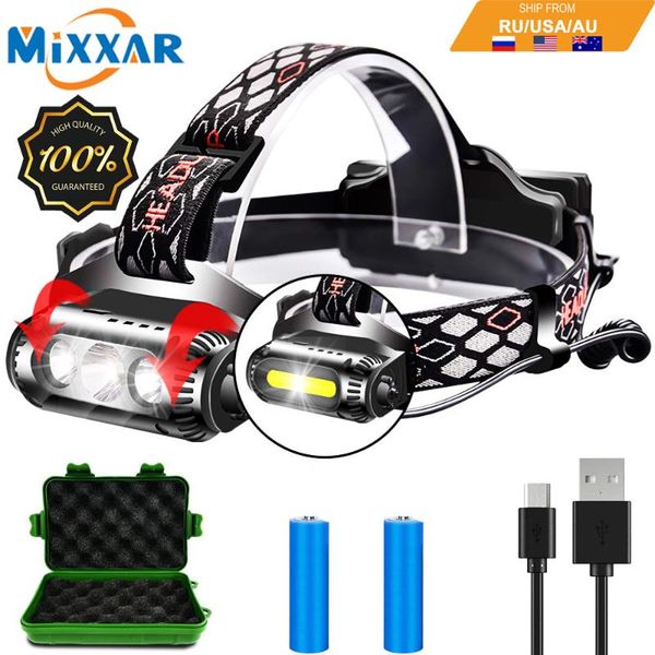 ezk20 dropshipping t6 xpe led headlamp 2 sides rotating 3 light source 8 modes multi-function usb cob headlight
ezk20 dropshipping t6 xpe led headlamp 2 sides rotating 3 light source 8 modes multi-function usb cob headlight