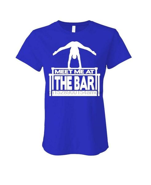 meet me at the bar - cotton ladies t-shirt