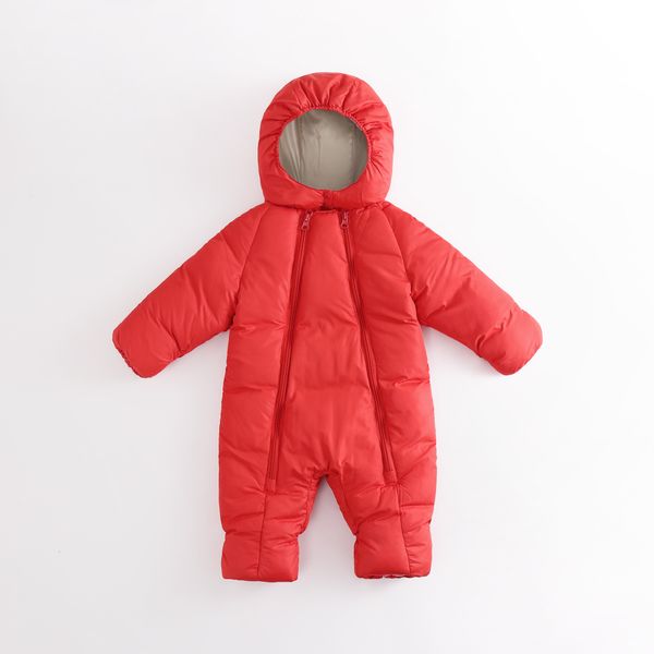 childrenwinter new baby climbing infant jumpsuit boys and girls down clothesc0d0v5v2, Blue;gray