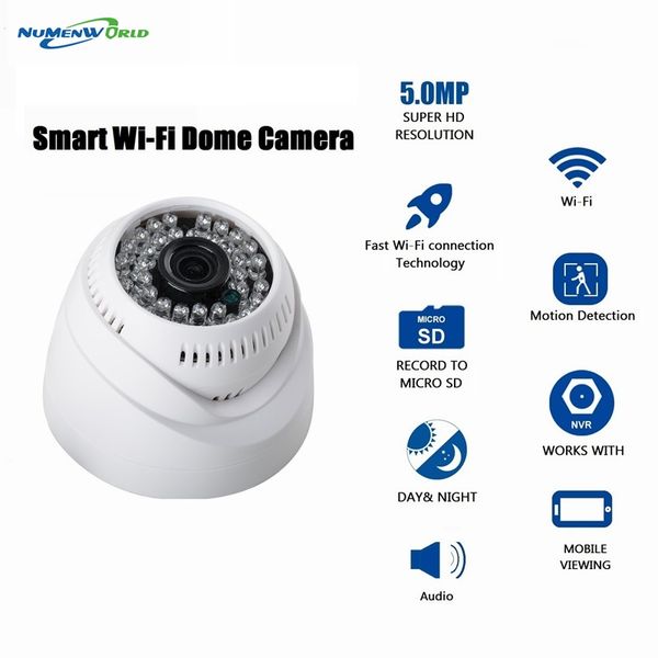 wifi ip dome camera 5mp hd wireless security cctv webcam audio sd card slot use for indoor support smartphone view
wifi ip dome camera 5mp hd wireless security cctv webcam audio sd card slot use for indoor support smartphone view