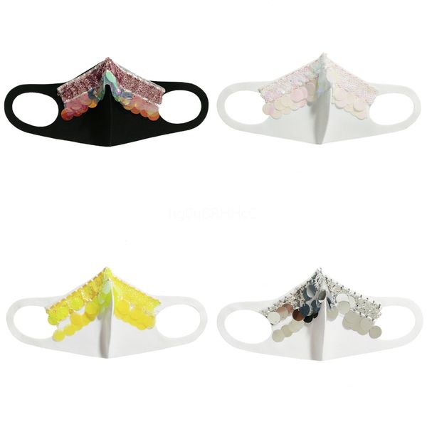 cotton respirators sequin mask glitter mouth cover washable bling bling anti-dust masks face mask outdoor respirator#725, Black
cotton respirators sequin mask glitter mouth cover washable bling bling anti-dust masks face mask outdoor respirator#725, Black