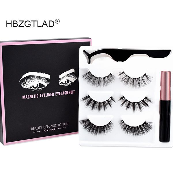 new 3 pairs 5 magnetic eyelashes natural long magnetic liquid eyeliner & false eyelashes & tweezer set make up set
new 3 pairs 5 magnetic eyelashes natural long magnetic liquid eyeliner & false eyelashes & tweezer set make up set