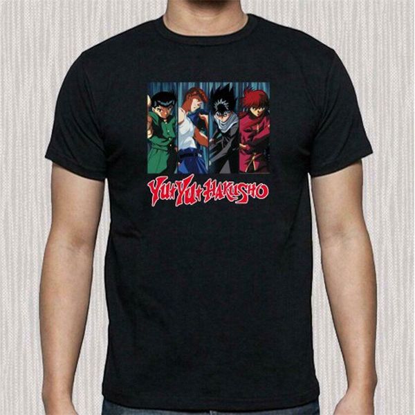 new yu yu hakusho anime cartoon tv series men's black t-shirt size s to 3xl fashion tee shirt
new yu yu hakusho anime cartoon tv series men's black t-shirt size s to 3xl fashion tee shirt