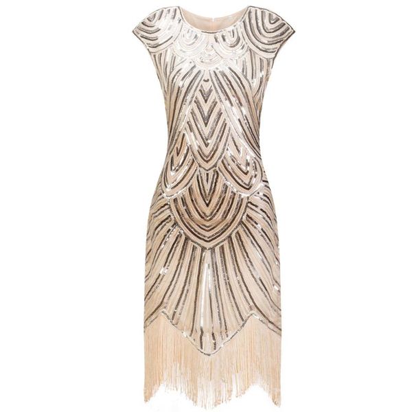 casual dresses women cap sleeve retro tassel evening party dress 1920s sequined embellished fringed great gatsby flapper vintage, Black;gray
casual dresses women cap sleeve retro tassel evening party dress 1920s sequined embellished fringed great gatsby flapper vintage, Black;gray