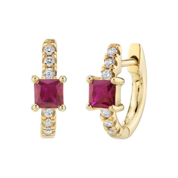 lozrunve fashion colored princess solitaire pave huggie earring 925 silver, Golden;silver
lozrunve fashion colored princess solitaire pave huggie earring 925 silver, Golden;silver