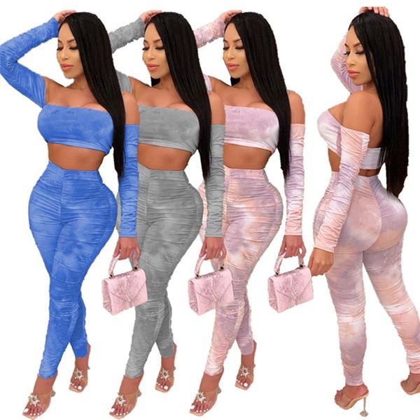 women 2 piece sets s-2xl fashion print outfits crop pants chest wrap long sleeve fall casual clothing sweatsuit capris dhl 3846, White
women 2 piece sets s-2xl fashion print outfits crop pants chest wrap long sleeve fall casual clothing sweatsuit capris dhl 3846, White