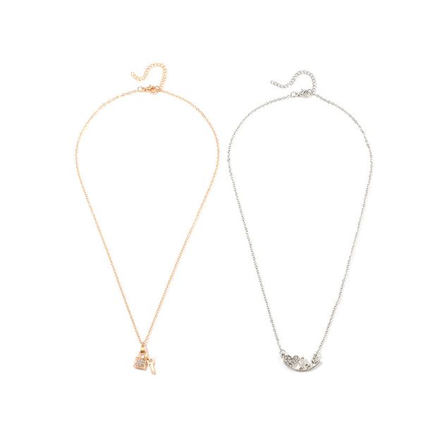 pendant necklaces alloy key lock letter love choker necklace for women jewelry collares chains neck girl accessories aesthetics suspension x, Silver
pendant necklaces alloy key lock letter love choker necklace for women jewelry collares chains neck girl accessories aesthetics suspension x, Silver