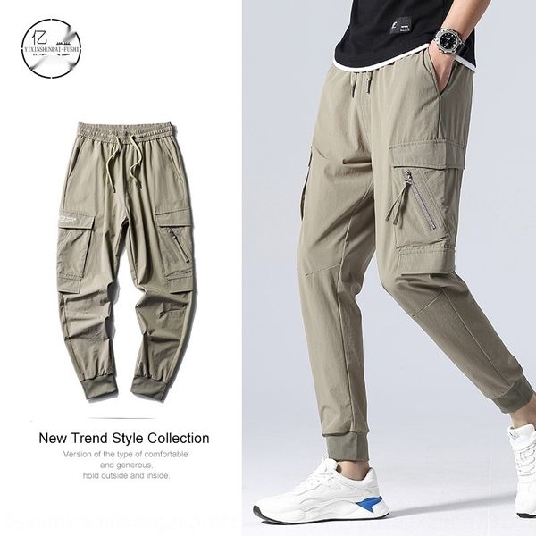 summer new overalls nylon breathable micro overalls sports elastic sports pants solid color multi-pocket drawstring men's pants, Blue
summer new overalls nylon breathable micro overalls sports elastic sports pants solid color multi-pocket drawstring men's pants, Blue