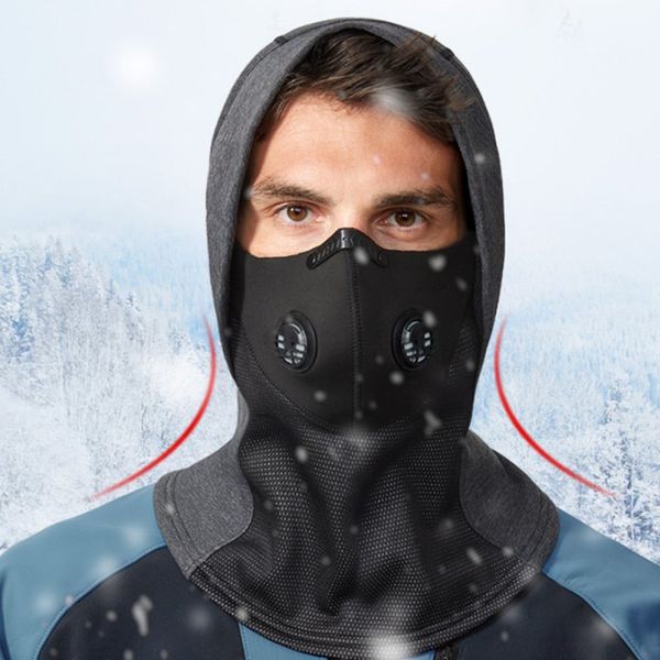 warmer polar fleece hood hat casual beanie breathable bandana all face mask ski snow cap snood scarf useful head scarves, Black
warmer polar fleece hood hat casual beanie breathable bandana all face mask ski snow cap snood scarf useful head scarves, Black
