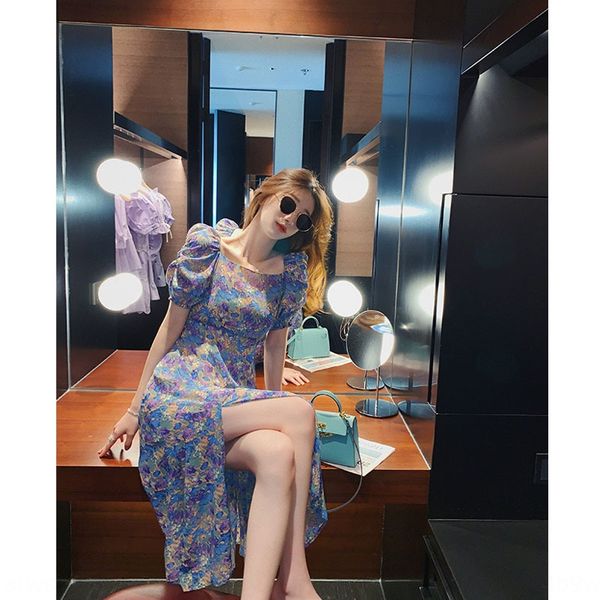 french purple floral for women 2020 new summer bubble dress sleeve square collar dress waist slimming temperament 1z0se, Black;gray
french purple floral for women 2020 new summer bubble dress sleeve square collar dress waist slimming temperament 1z0se, Black;gray