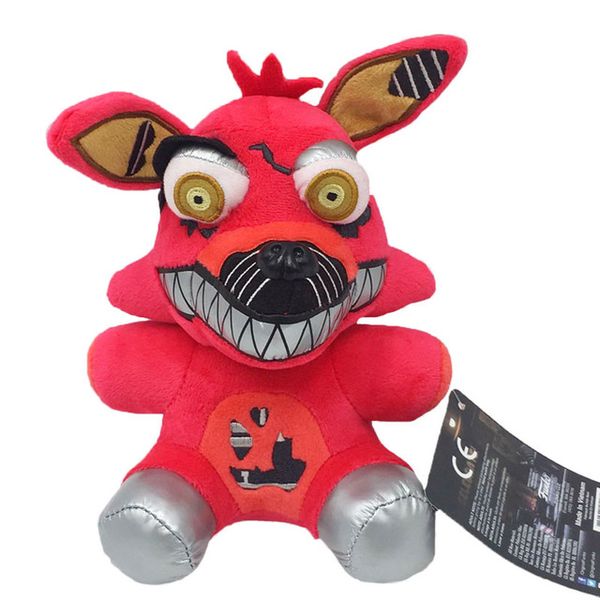 18cm foxy plush doll fnaf plush toy keychain pendant soft animal stuffed doll five nights at freddy's for children birthday gifts
18cm foxy plush doll fnaf plush toy keychain pendant soft animal stuffed doll five nights at freddy's for children birthday gifts