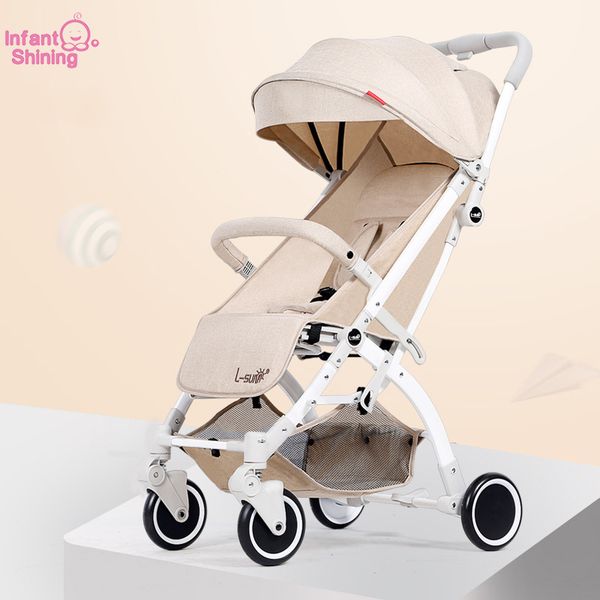 infant shining baby stroller foldable ultra-light folding baby umbrella car four-wheeled child trolley car trolley
infant shining baby stroller foldable ultra-light folding baby umbrella car four-wheeled child trolley car trolley