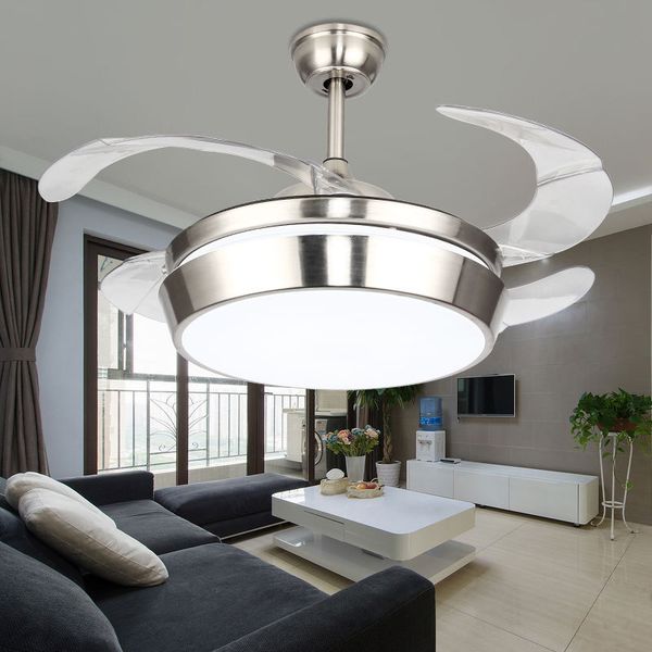 electric fans modern led ceiling with light silver color fan lamps 42 inch reomote control luminaria for living room bedroom in summer
electric fans modern led ceiling with light silver color fan lamps 42 inch reomote control luminaria for living room bedroom in summer