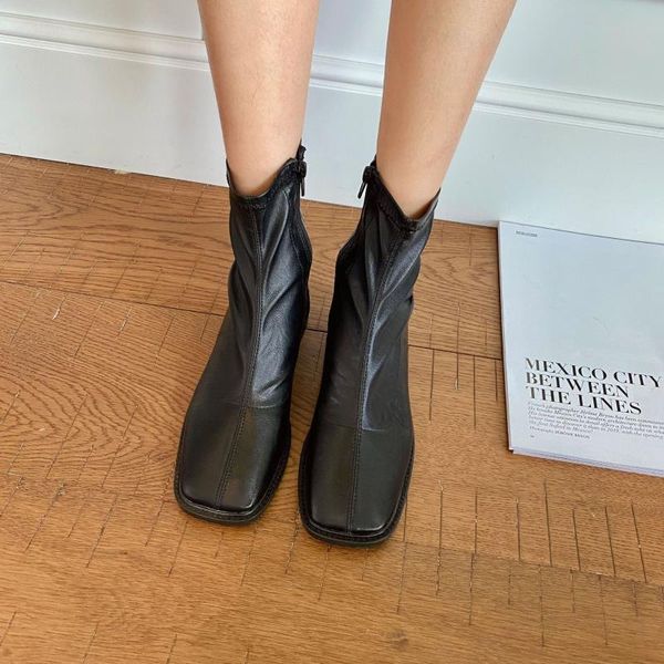rock shoes woman women's boots autumn luxury designer boots-women low heels booties booties ladies winter footwear zipper, Black
rock shoes woman women's boots autumn luxury designer boots-women low heels booties booties ladies winter footwear zipper, Black