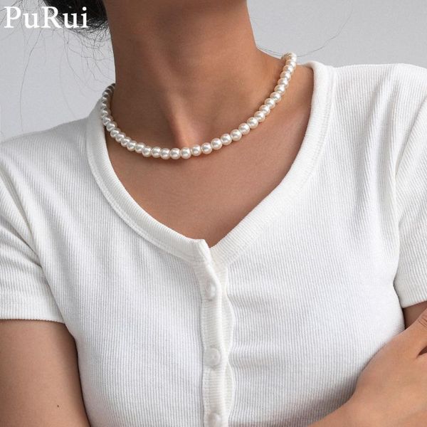 chokers minimalist imitation peral choker necklace for women vintage bohemian korea trendy pearl collar luxury jewelry, Golden;silver
chokers minimalist imitation peral choker necklace for women vintage bohemian korea trendy pearl collar luxury jewelry, Golden;silver