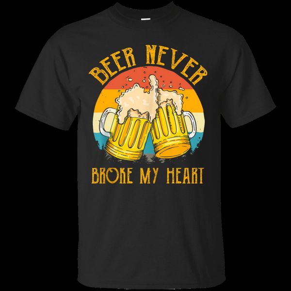men's beer never broke my heart vintage funny drinking t-shirt size m-3xl streetwear funny tee shirt
men's beer never broke my heart vintage funny drinking t-shirt size m-3xl streetwear funny tee shirt